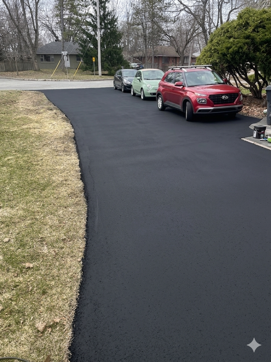 Entrée après scellage