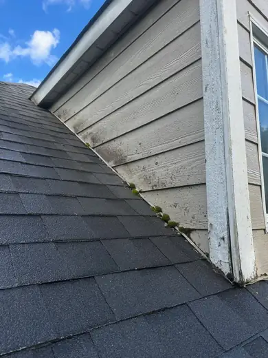 Avant — Nettoyage complet extérieur ✨ Gouttières, revêtement et vitres — une maison qui respire à nouveau. 🏠💧 📋 Soumission gr